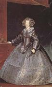 Diego Velazquez Infanta Dona Maria,Queen of Hungary (detail) (df01) oil painting on canvas